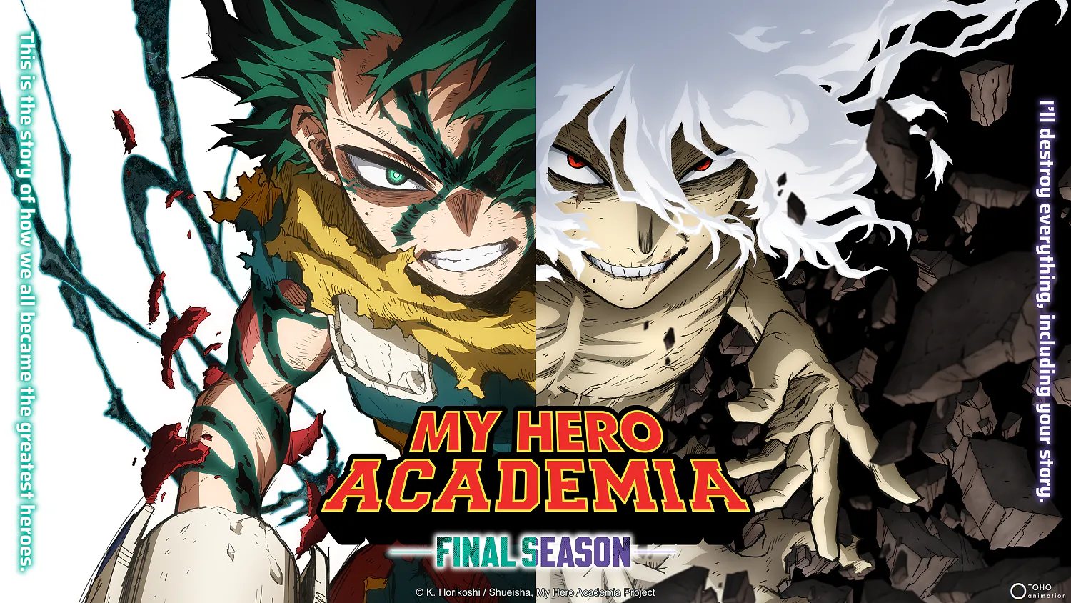My Hero Academia Final Season new cover